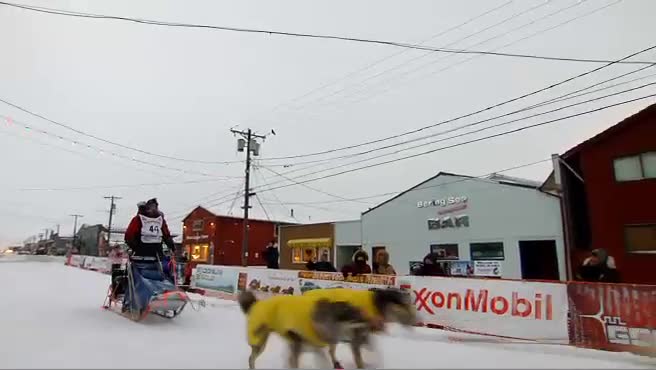 Mats Pettersson 29th Musher to Nome